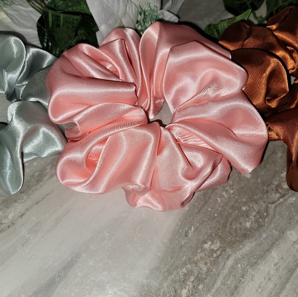 2 for 25! Giant satin scrunchies! - Picture 2 of 9